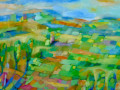 fruehling 2026  oel auf leinwand  cm x cm