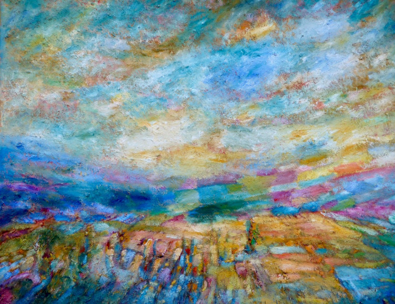 o.t. oel auf leinwand  125 cm x cm