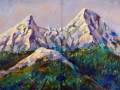 watzmann 2026  oel auf leinwand  80 cm x cm