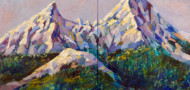 watzmann 2026  oel auf leinwand  80 cm x cm
