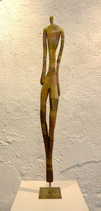 caro 2020  eichenholz farbig gefasst  cm