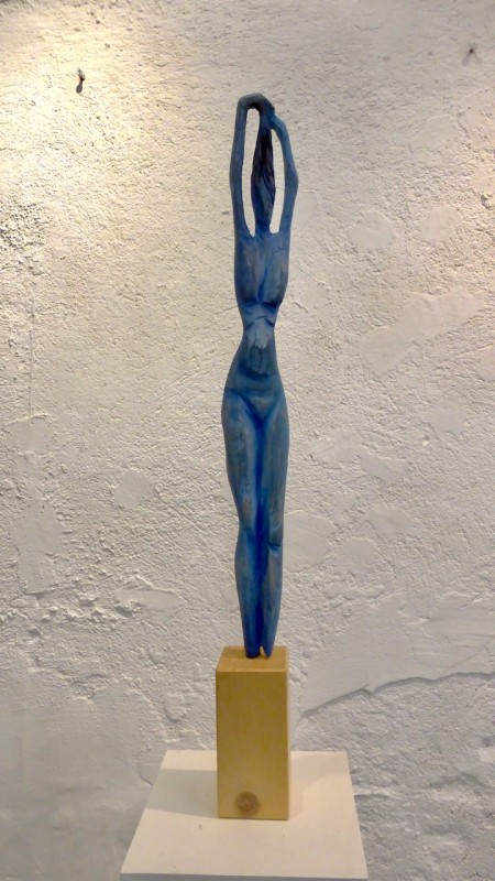 o t. 2020  walnussholz farbig gefasst  cm